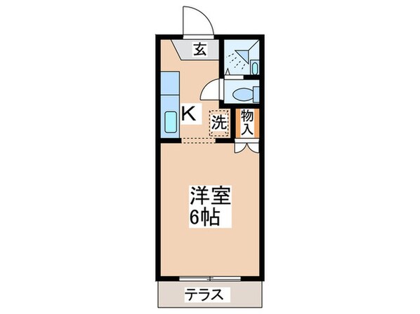 メゾン・カルガの物件間取画像